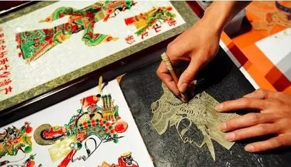 兰台民间传统文艺课之二:皮影上的中国